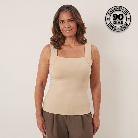 Suavelina - Camiseta con sujetador integrado